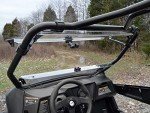 SuperATV Scratch-Resistant Flip Windshield for Arctic Cat