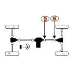 East Lake Axle U-Joint Set for Kawasaki Teryx