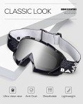 BATFOX UV400 ATV Goggles for Men, Women, Youth