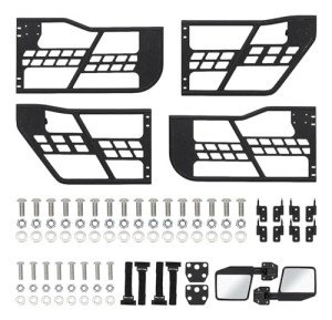 Safari Tubular Doors with Mirrors for Jeep Wrangler
