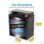 Chrome Pro YTX7L-BS Maintenance Free ATV Battery
