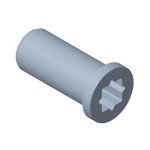 Polaris Genuine OEM Tube Stabilizer Bushing, Black