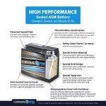 Chrome Pro YTX7L-BS Maintenance Free ATV Battery