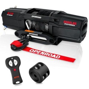 6000 lbs Waterproof UTV Winch with Remote