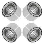 Caltric 4 Front Rear Wheel Bearings for Arctic Cat
