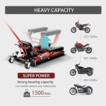 VIVOHOME 1500 LBS Hydraulic ATV Lift Jack