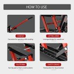 VIVOHOME 1500 LBS Hydraulic ATV Lift Jack