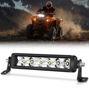 8-Inch LED Light Bar for ATV and UTV