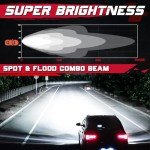 8-Inch LED Light Bar for ATV and UTV