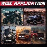 8-Inch LED Light Bar for ATV and UTV