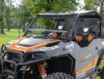 SuperATV Heavy Duty Half Windshield for Polaris
