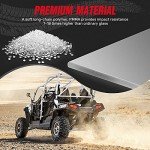 AURELIO TECH Clear Full Windshield for Polaris RZR