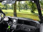 SuperATV Heavy Duty Half Windshield for Polaris