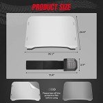 AURELIO TECH Clear Full Windshield for Polaris RZR