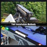 Nilight 2PCS 7 Inch LED Flood Light Bar