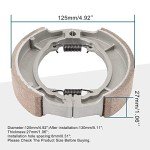 GOOFIT Brake Shoe Replacement for 50cc-250cc ATVs
