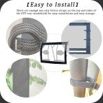 QYMOTO Polaris Ranger Full Size 570 Rear Windshield,Soft Canvas Rear Window Dust Panel for Ranger 500 570 700 Rear Window Round Bar ROPS (2 Seaters & Crew)