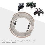 GOOFIT Brake Shoe Replacement for 50cc-250cc ATVs