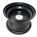 7" 3-Bolt ATV Wheel & 23T Axle Hub Set