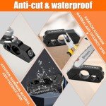 Heavy-Duty Anti-Theft Motorcycle Lock with Helmet Lock