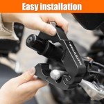 Heavy-Duty Anti-Theft Motorcycle Lock with Helmet Lock