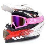 ZJNUO 2 Pack ATV & Dirt Bike Goggles
