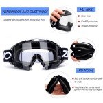 ZJNUO 2 Pack ATV & Dirt Bike Goggles
