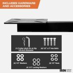 Universal Hitch Winch Mount for Trucks and ATVs