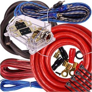 5000W Gravity 0 Gauge Amplifier Wiring Kit