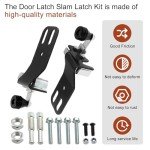 Polaris RZR Door Latch Slam Kit - Black