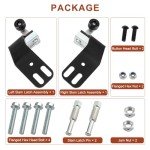 Polaris RZR Door Latch Slam Kit - Black