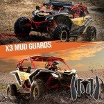 KEMIMOTO X3 Fender Flares and Mud Flaps Set