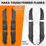 HAKA TOUGH Fender Flares for Polaris General 1000