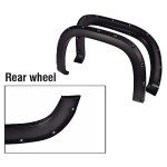 GMC Sierra 1500 Fender Flares - Pocket Riveted 4pcs