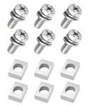 RACOONA 12-Piece Stainless Steel Battery Bolt Kit