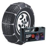 Radial Chain Cable Traction Tire Chains - 2 Pack