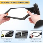 SHEJISI X3 Explosion-Proof Side View Mirrors