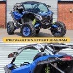 SHEJISI X3 Explosion-Proof Side View Mirrors