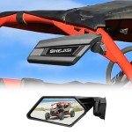 SHEJISI X3 Explosion-Proof Side View Mirrors