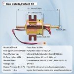 12V Inline Electric Fuel Pump for ATV & More