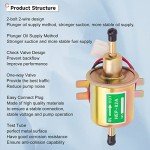 12V Inline Electric Fuel Pump for ATV & More