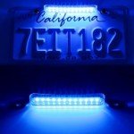 Bright LED License Plate Light for ATV & Trailer