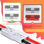 Anderson 4-Piece 175A Quick Connect Plug Kit