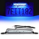 Bright LED License Plate Light for ATV & Trailer