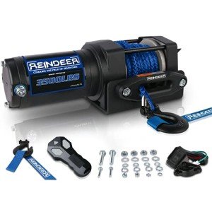 3500 lb Electric Winch Kit with Synthetic Rope