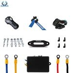 3500 lb Electric Winch Kit with Synthetic Rope
