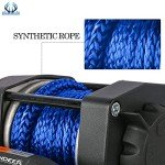3500 lb Electric Winch Kit with Synthetic Rope