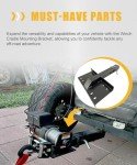 Universal Hitch Winch Mount Plate for ATVs & Trucks