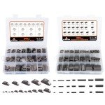 530pcs Metric Woodruff Key Kit - 37 Sizes