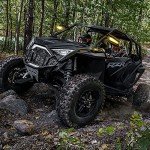 Adjustable UTV Side Mirrors with LED Turn Signals